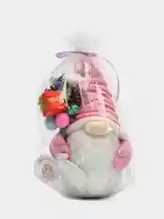 Красный новогодняя игрушка гном, скандинавский гном, интерьерный гном