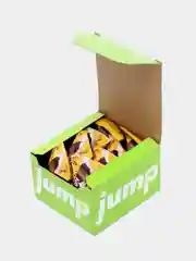 Желтый протеиновые шоколадные конфеты JUMP BIO CRISPY, без сахара, 8 штук, 250 г