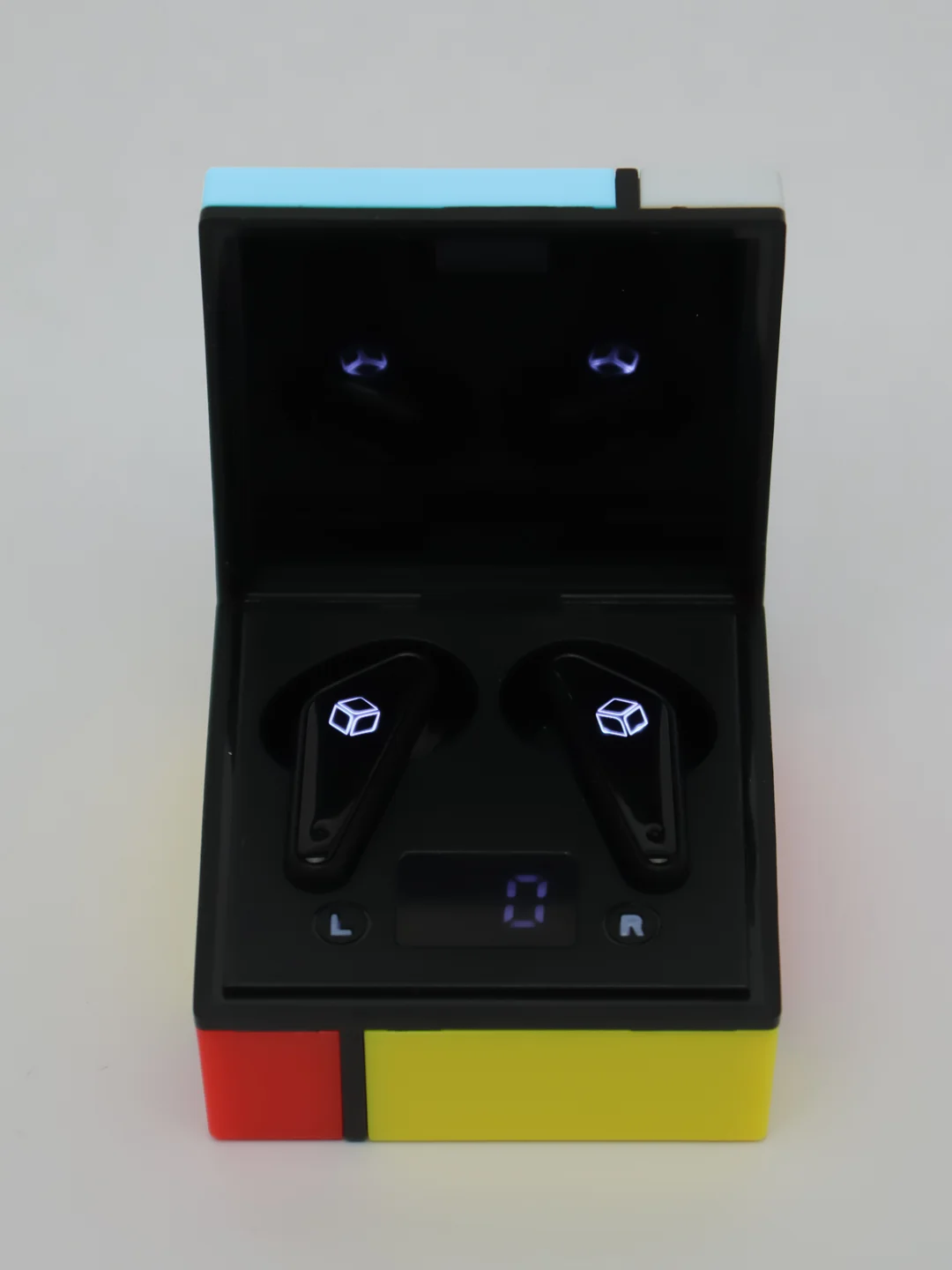 Красный наушники игровые K55, беспроводные