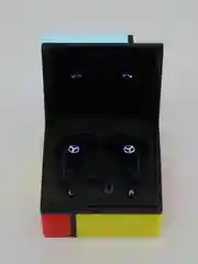 Красный наушники игровые K55, беспроводные