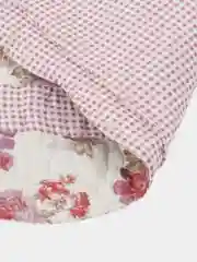 Пастельно-коралловый декоративный чехол на подушку для дивана, кровати.Размер- 50/70
