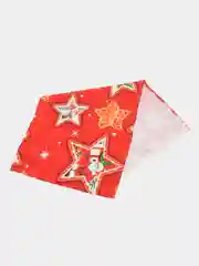 Коралловый полотенце кухонное из рогожки "Новый год"