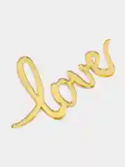 Золотистый хаки топпер для украшения торта "Love", мини