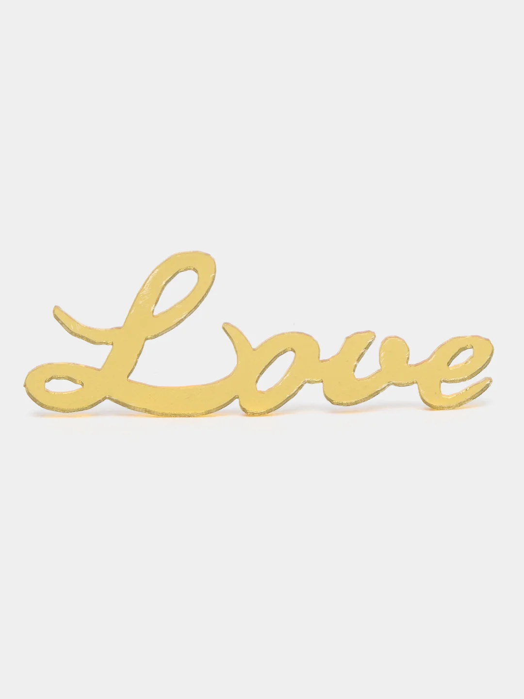 Золотистый хаки топпер для украшения торта "Love", мини