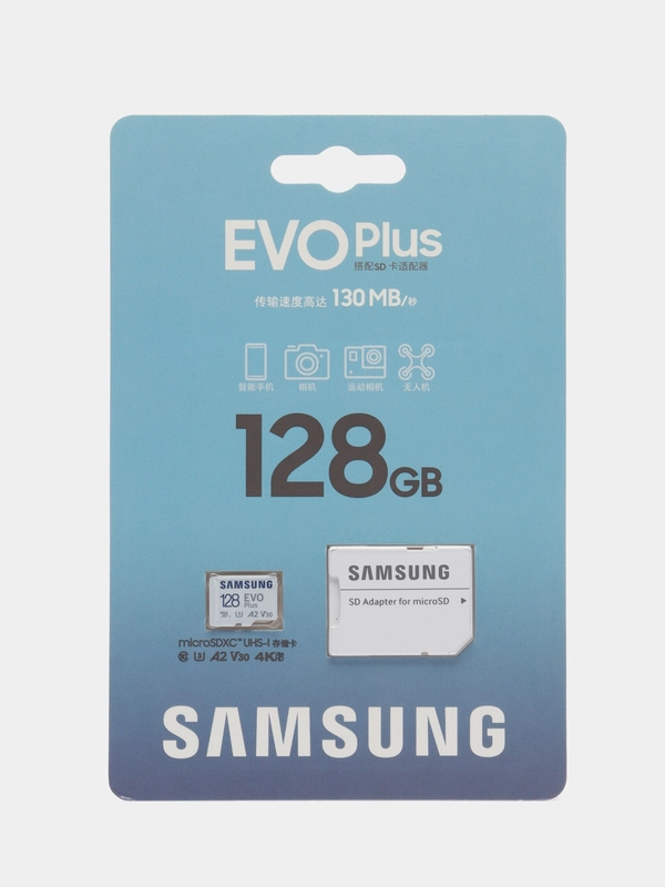 Карта памяти microSD Samsung EVO Plus