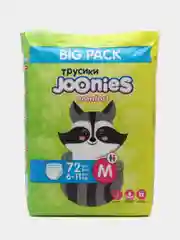 Joonies comfort трусики, Megapack, размер М, 6-11 кг, 72 штуки