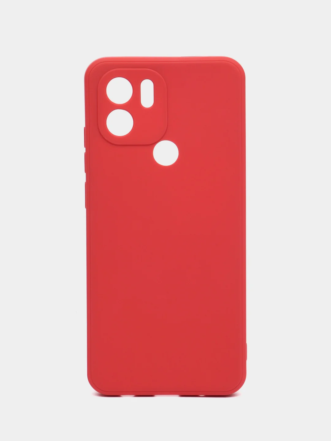 Красный чехол Xiaomi Redmi A1+ Plus / A1+ A2+ Poco C51 Сяоми Редми А1+ А1 Плюс цветной матовый