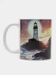 Морской кружка с принтом