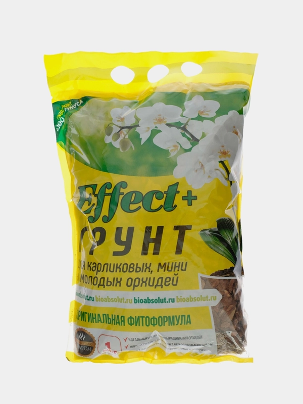 Грунт для мини орхидей Effect+ + Гумус, 1 л