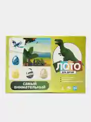 Зеленый настольная игра лото для детей. Развивающая игра