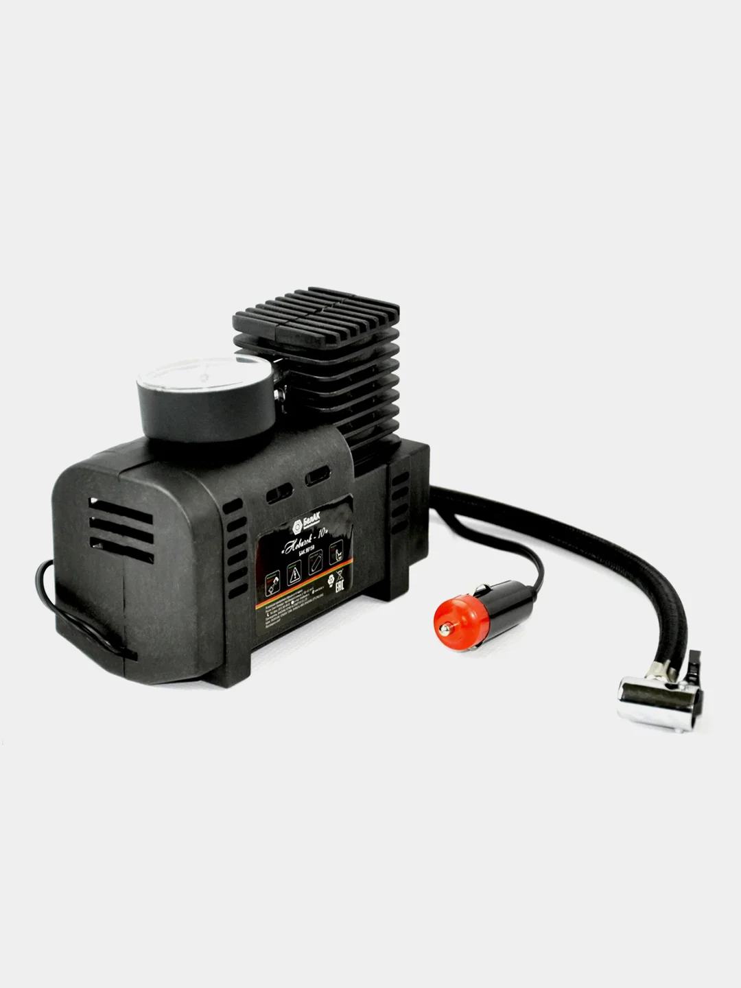 Компрессор для накачки шин БелАК Новичок-10, 12V, 18 л/мин