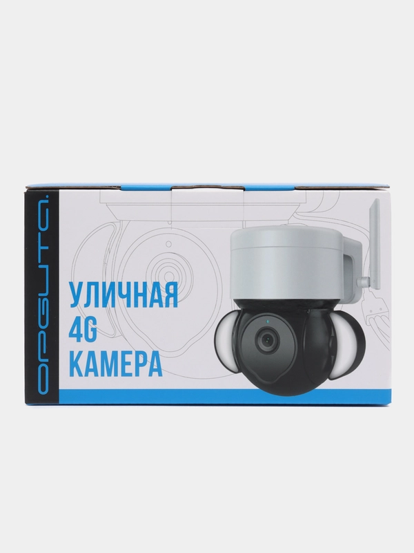 Уличная камера 4G OT-VNI51, поворотная, 4Mpix, 4G, SD, IP, PTZ