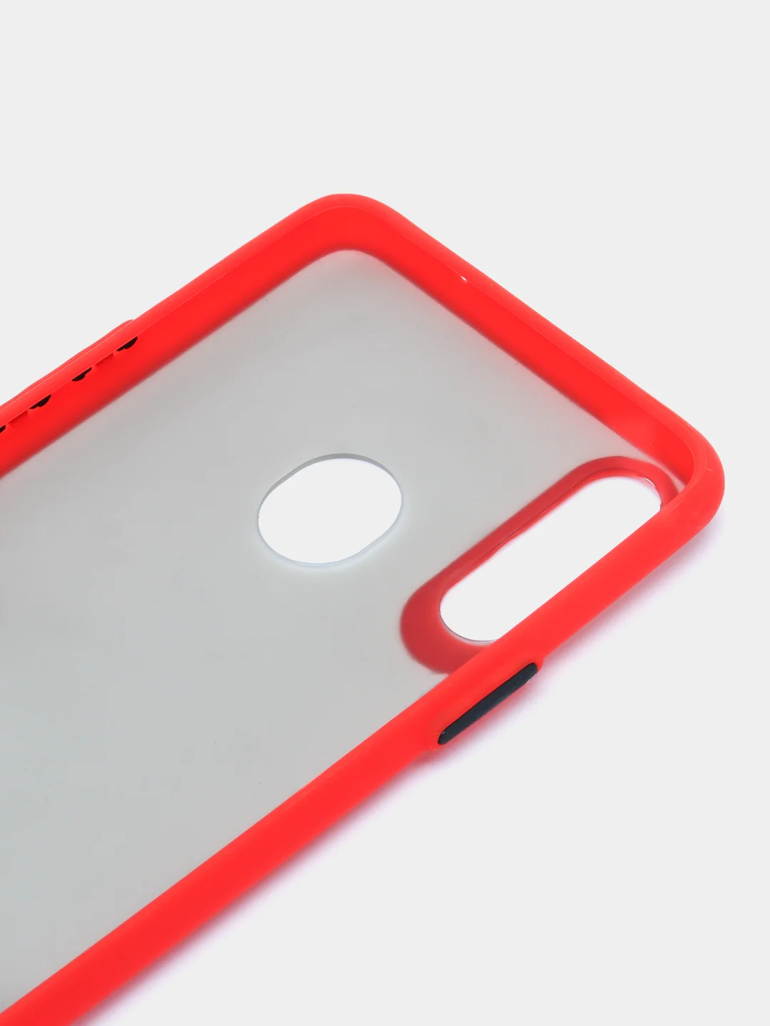 Красный чехол противоударный матовый для Samsung A20S