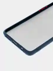 Черный чехол противоударный матовый для Samsung A20S