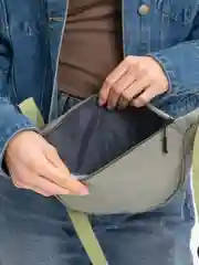 Мятный женская сумка/Сумка через плечо