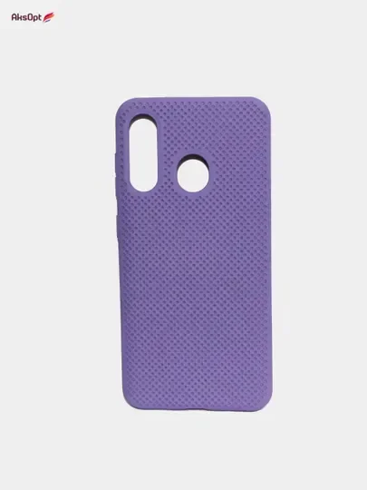 Бежевый чехол Накладка "Soft-touch" с перфорацией для Xiaomi Redmi7/6a/7a/8A/K20/8/Note10/Mi10
