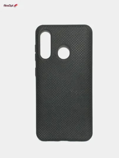 Бежевый чехол Накладка "Soft-touch" с перфорацией для Xiaomi Redmi7/6a/7a/8A/K20/8/Note10/Mi10