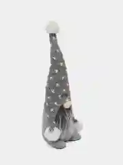 Серый гном новогодний