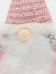 Белый гном новогодний