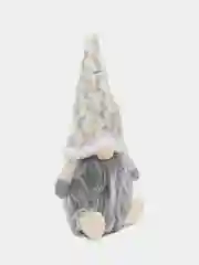 Серый гном новогодний