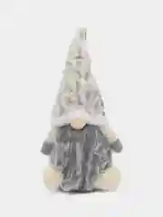 Серый гном новогодний