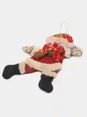 Бордовый новогодняя подвесная игрушка