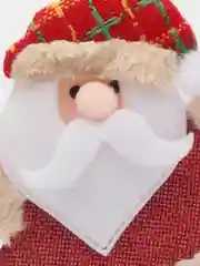 Красный новогодняя подвесная игрушка