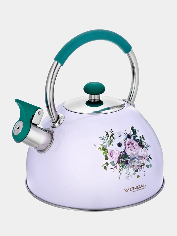 Чайник из нержавеющей стал Vensal Provence VS3000 со свистком 2,5 л