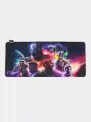 Алый игровой коврик для мыши с RGB подсветкой, 90 x 40 см, толщина 4 мм