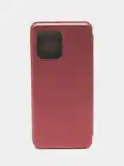 Бордовый чехол-книжка для Xiaomi Redmi 12