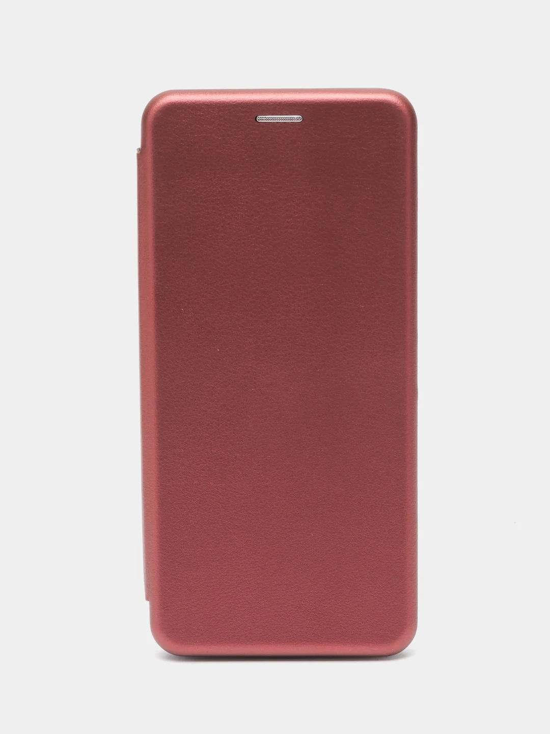 Бордовый чехол-книжка для Xiaomi Redmi 12