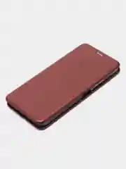 Бордовый чехол-книжка для Xiaomi Redmi 12