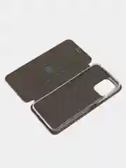 Бордовый чехол-книжка для Xiaomi Redmi 12