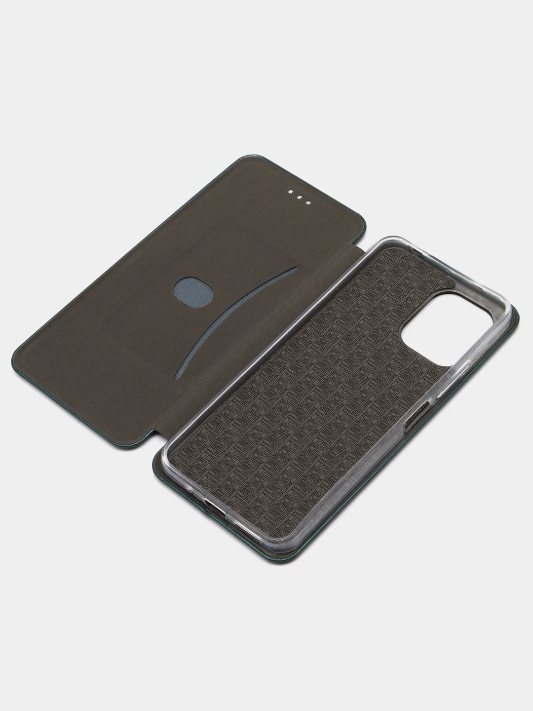 Зеленый чехол-книжка для Xiaomi Redmi 12