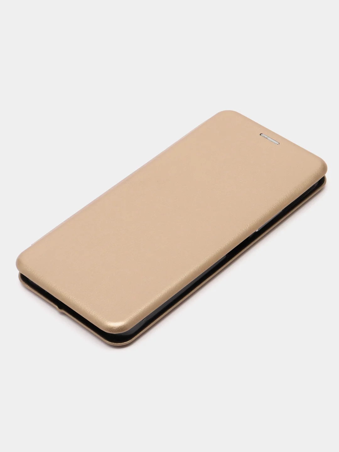 Золотой чехол-книжка для Xiaomi Redmi 12