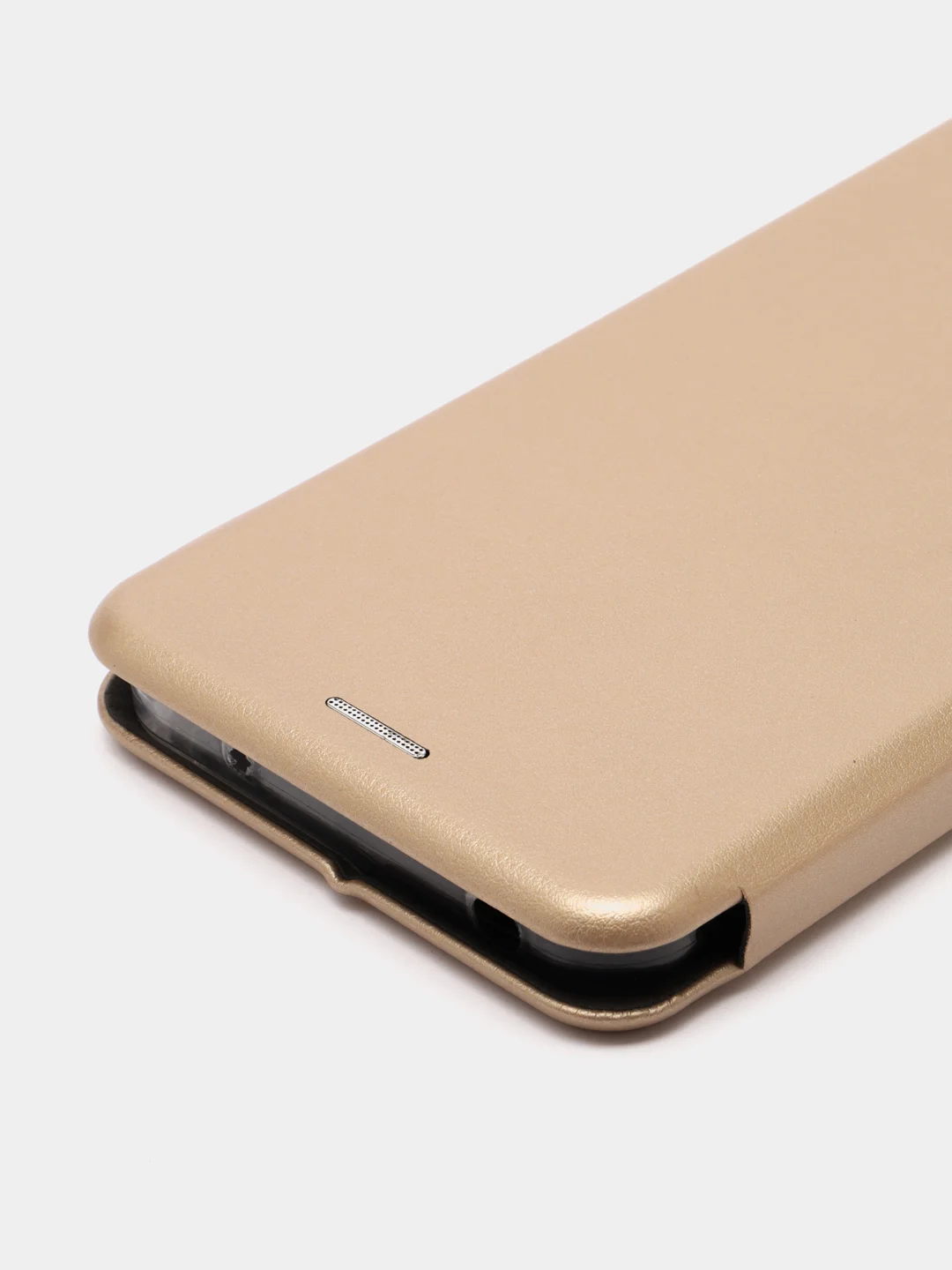 Золотой чехол-книжка для Xiaomi Redmi 12
