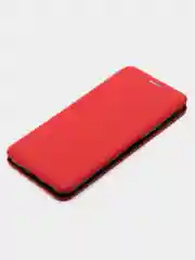 Красный чехол-книжка для Xiaomi Redmi 12