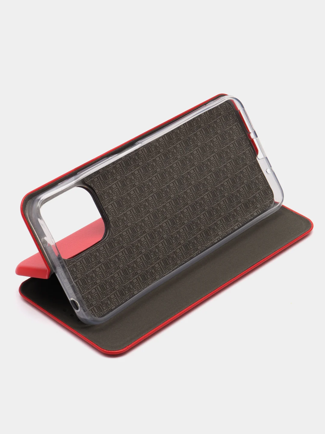 Красный чехол-книжка для Xiaomi Redmi 12