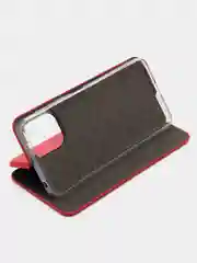 Красный чехол-книжка для Xiaomi Redmi 12