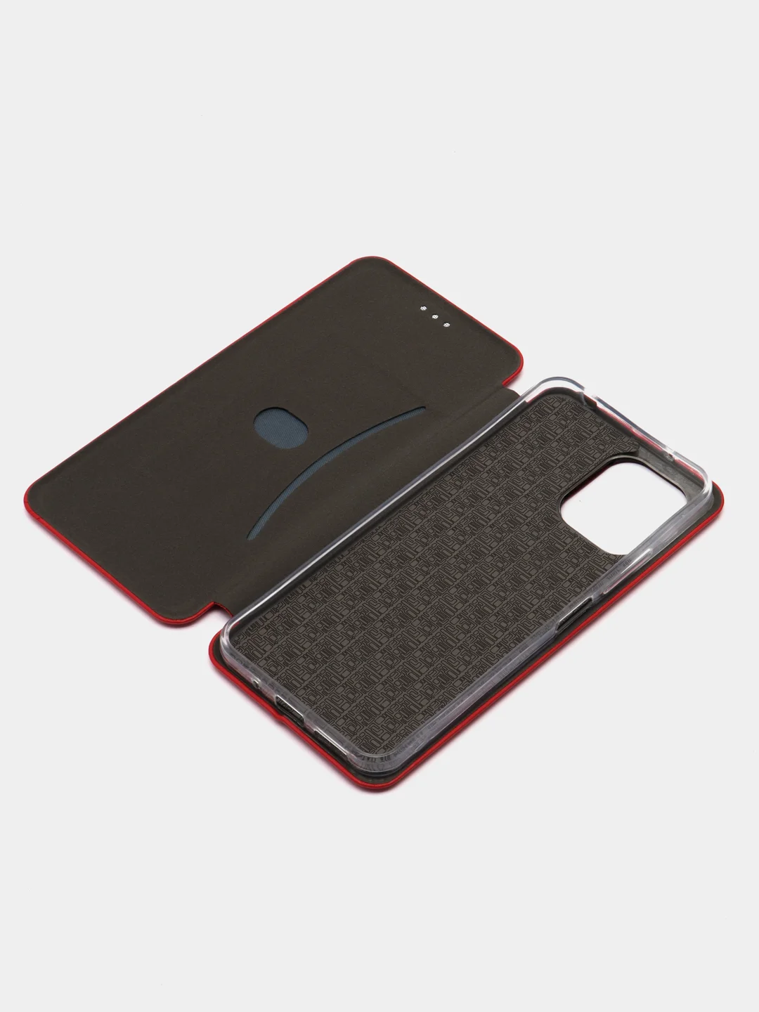 Красный чехол-книжка для Xiaomi Redmi 12