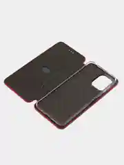 Красный чехол-книжка для Xiaomi Redmi 12