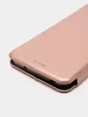 Розовый чехол-книжка для Xiaomi Redmi 12