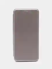 Серебряный чехол-книжка для Xiaomi Redmi 12