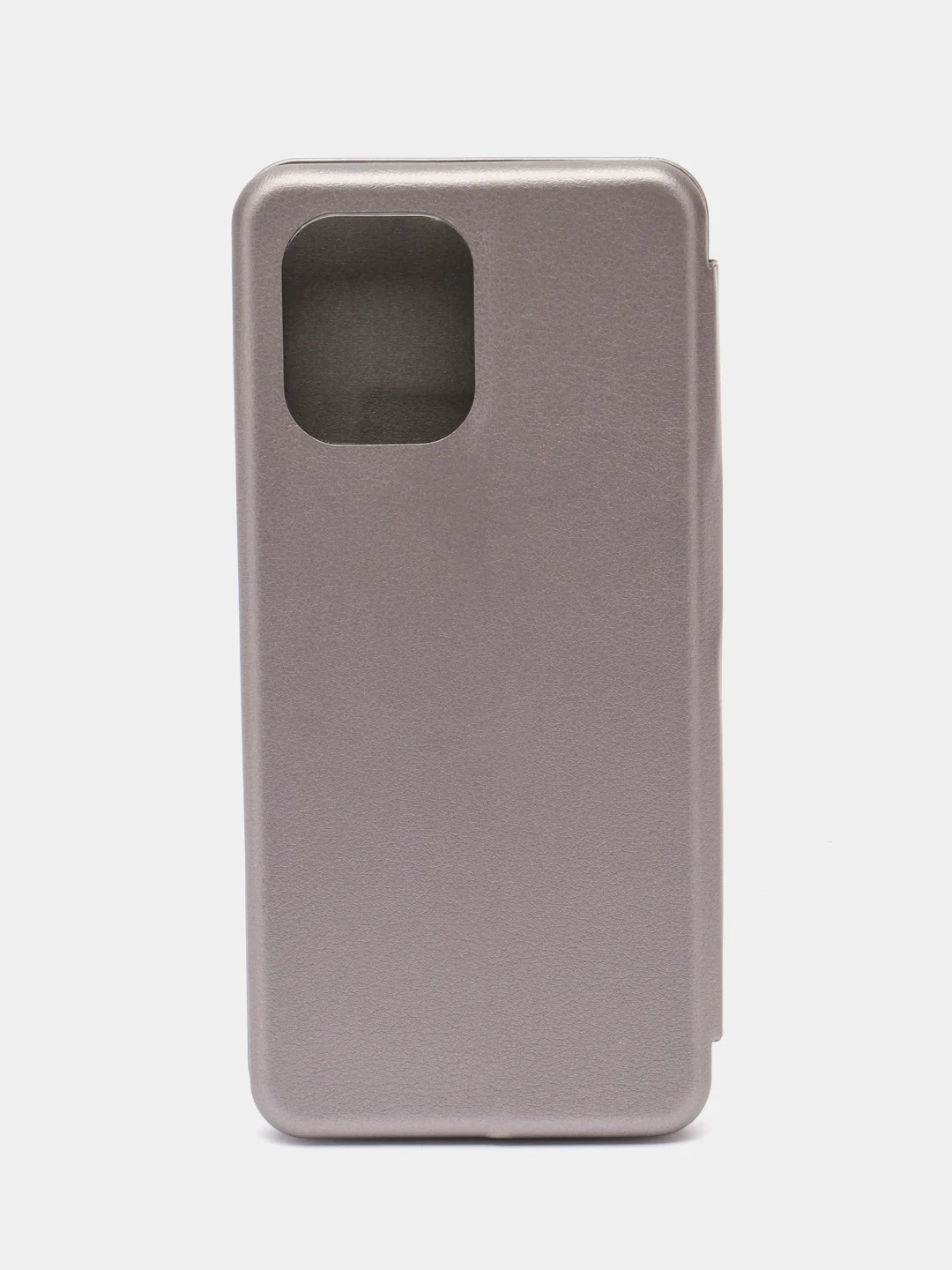 Серебряный чехол-книжка для Xiaomi Redmi 12