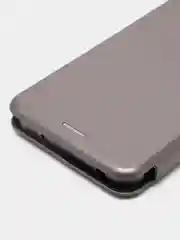 Серебряный чехол-книжка для Xiaomi Redmi 12