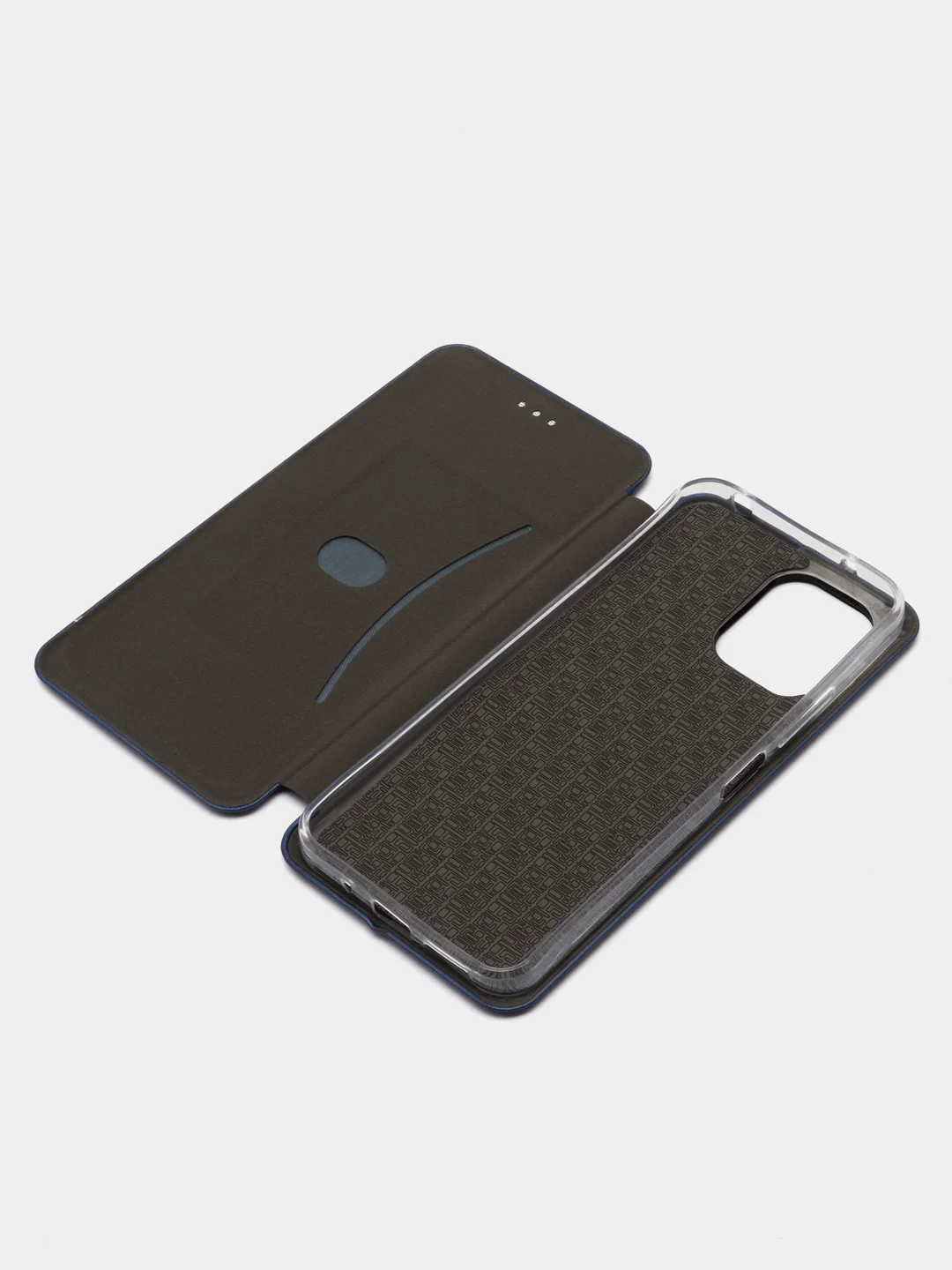 Синий чехол-книжка для Xiaomi Redmi 12