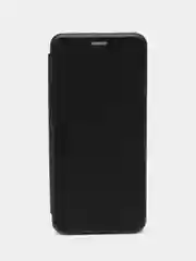 Черный чехол-книжка для Xiaomi Redmi 12