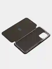 Черный чехол-книжка для Xiaomi Redmi 12