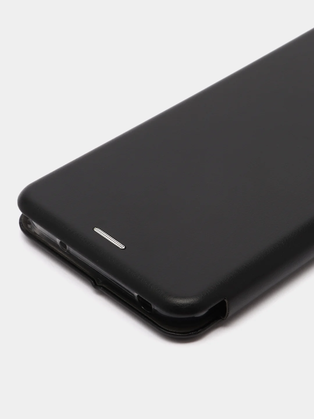 Черный чехол-книжка для Xiaomi Redmi 12