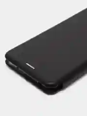 Черный чехол-книжка для Xiaomi Redmi 12